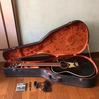 ギブソンのギターとヤマハのレアハードケース