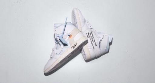 AIR JORDAN OFF-WHITE コラボ スニーカー オフホワイト ジョーダン