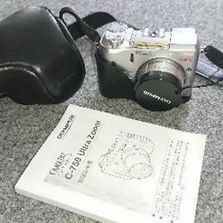 【ネット決済・配送可】デジタルカメラ（オリンパス CAMEDIA...