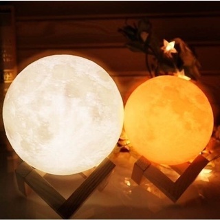 月のランプ ムーンライト照明 LED2色タイプ 直径約15cm ...