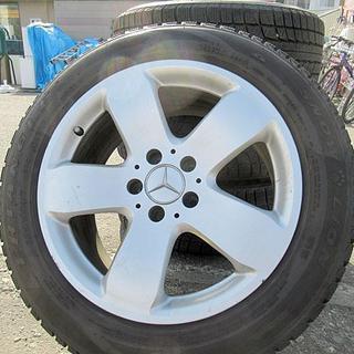 バリ山☆★メルセデスベンツ ☆★Eクラス純正17インチ トライアングル タイヤ＆ホイール★225/55R17★スタッドレス/タイヤ 札幌発