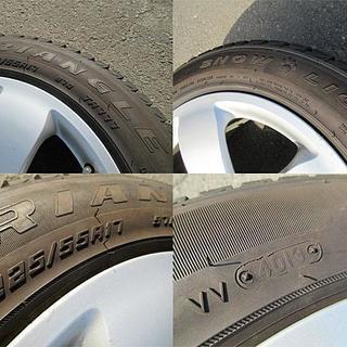 バリ山☆★メルセデスベンツ ☆★Eクラス純正17インチ トライアングル タイヤ＆ホイール★225/55R17★スタッドレス/タイヤ 札幌発