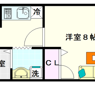 🌟ジモティー限定格安プラン🌟【パストラル】3号タイプ！1Ｋタイプ！難波まで徒歩で行けるし自転車があればもっとすぐの画像