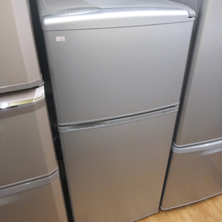 札幌 2014年製 109L 2ドア冷蔵庫 AQR-111C アクア 冷蔵庫