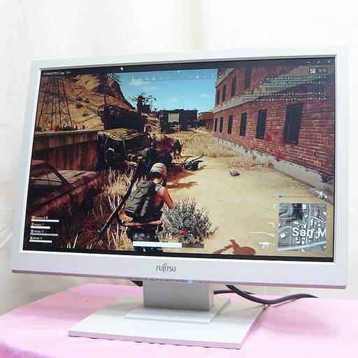 机の上にぴったりな19型！ワイド液晶ディスプレイ