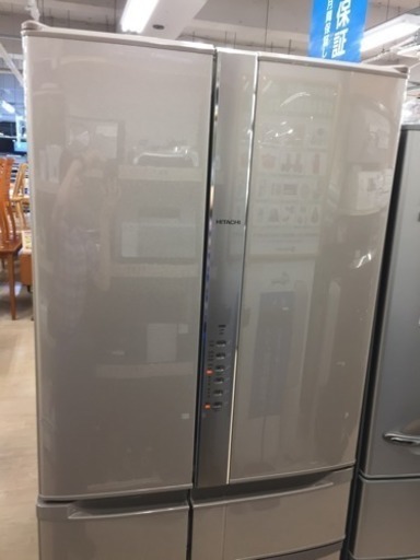 ○【安心12ヶ月保証付き】HITACHI 6ドア冷蔵庫 2018年製