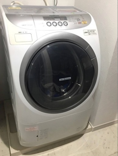特別価格！90%OFF！Panasonic パナソニック 高性能 ななめ型ドラム式 洗濯乾燥機 左開き 洗濯9kg 乾燥6kg 楽々配送！ 2009年式 美品