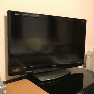 シャープアクオス32型テレビ ブルーレイ内蔵 2012年製LC-32r5
