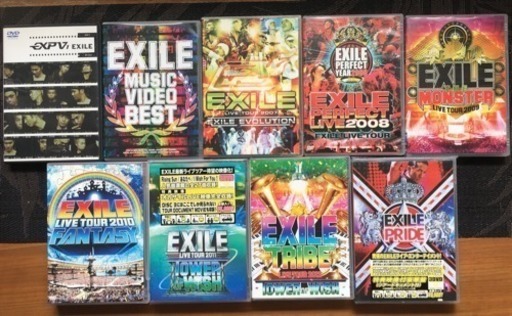 EXILE LIVE DVD 9本セット