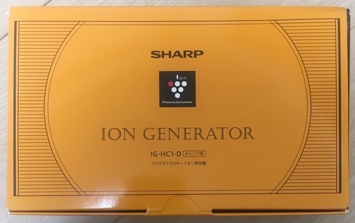 SHARP プラズマクラスターイオン発生機 IG-HC1-D  新品 未使用 未開封