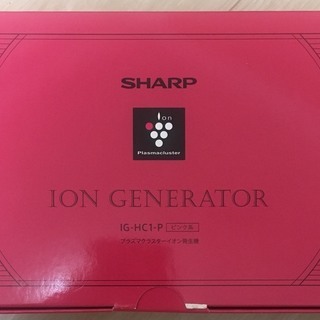 SHARP プラズマクラスターイオン発生機 IG-HC1-P  ...