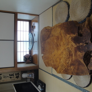 ケヤキ 欅 一枚板　座卓 テーブル