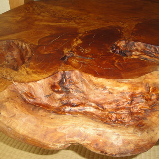 ケヤキ 欅 一枚板　座卓 テーブル