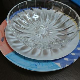 平皿(大きめ)2枚 & ガラス食器