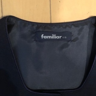 familiar ファミリア お受験用アンサンブル サイズ115