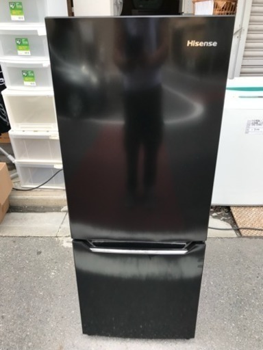 冷蔵庫 2018年 使用3か月 冷蔵庫 ハイセンス Hisense 一人暮らし 2ドア 150L HR-D15CB