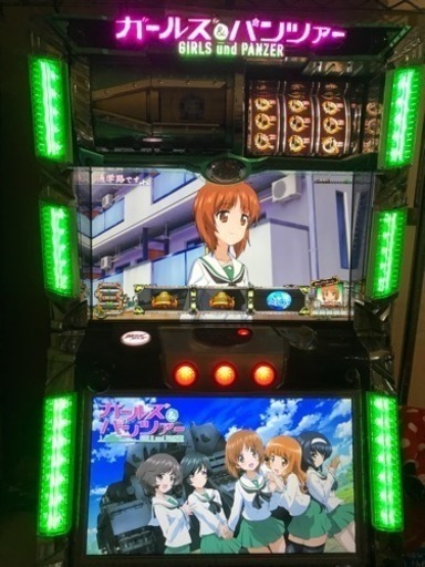パチスロ 実機 ガールズ\u0026パンツァー　初代