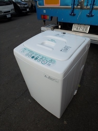 簡易清掃済み☆2010年製☆ TOSHIBA  4.2kg 全自動洗濯機 AW-304
