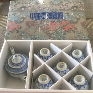 【未使用品】茶器 景徳鎮 けいとくちん セット