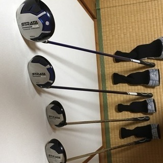 ゴルフクラブセット 左 レフティ Callaway ストラータ プラス