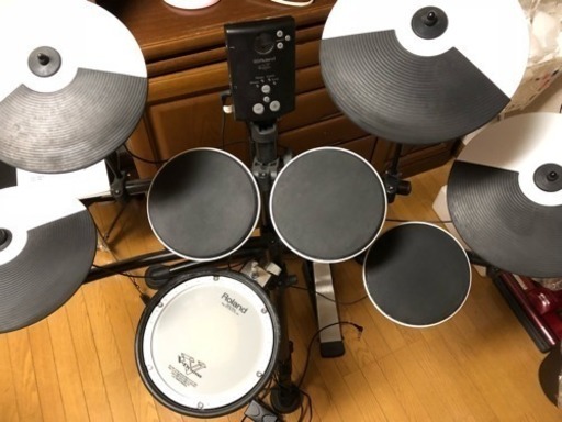 美品】Roland TD-1KV 拡張シンバル 静粛 KT9 & FD9-