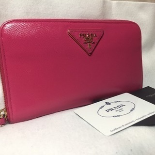 PRADA☆長財布☆サフィアーノ☆プレート