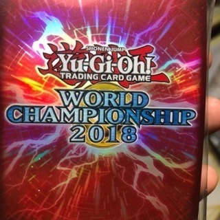 公式 遊戯王 世界大会 WCS 2018 赤 スリーブ 新品未開...