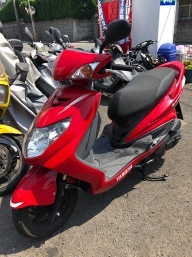 YAMAHA シグナス125 SR 赤色 実働 福岡市南区