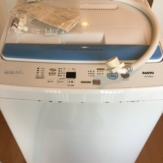 洗濯機 SANYO/サンヨー  ASW-60B(W)  2009...