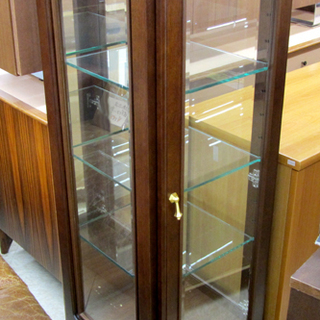 マルニ 地中海シリーズ 飾り棚 キュリオケース ガラス棚 西宮の沢