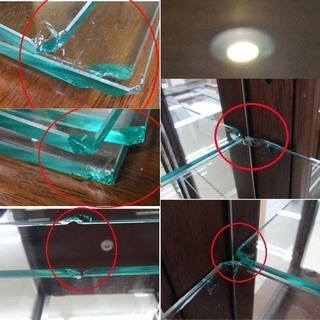 マルニ 地中海シリーズ 飾り棚 キュリオケース ガラス棚 西宮の沢