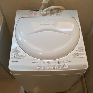 TOSHIBA 全自動洗濯機 4.2kg