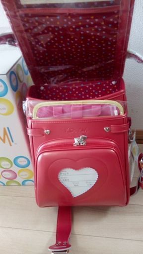 新品　ランドセル　女の子　キッズアミ　日本製　6年保証　A4フラットファイル