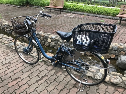 訳あり格安！エコナビ搭載パナソニック電動自転車26型3速8.0Ah