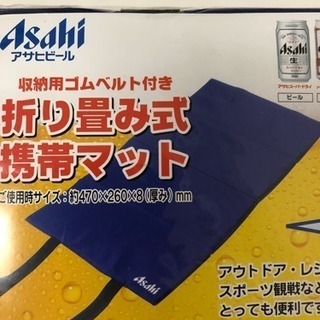 折りたたみ式携帯マット2枚❗️未使用品