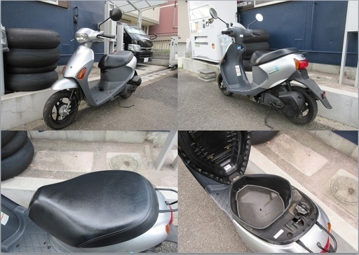 埼玉川口発！スズキ レッツ4 シルバー 即、引渡し可能！ 埼玉川口発