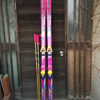 スキーセット スキー板 ストック2sets 袋 ワックス スキーブーツ