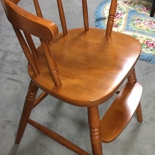 柏 木工 子供椅子 ほぼ未使用