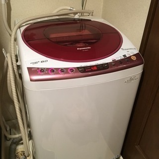 Panasonic 洗濯機 エコウォッシュ 8kg 2013年製8万で購入