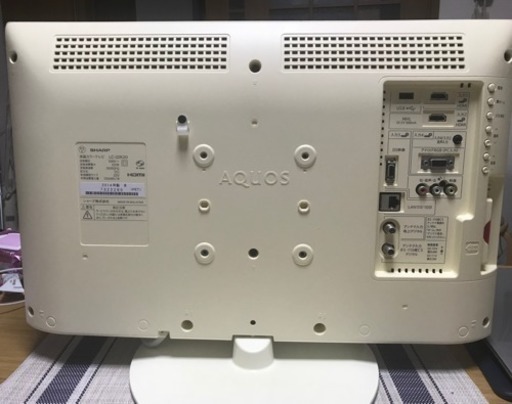 [値下げ]SHARP シャープ 22V型 液晶 テレビ AQUOS LC-22K20 ホワイト
