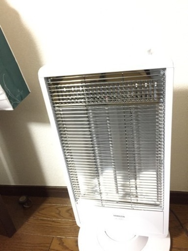 山善(YAMAZEN) 遠赤外線カーボンヒーター(900W/450W 2段階切替) 自動首振り機能付