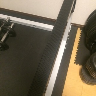 ワイルドフィットパワーラックPRO、IVANKOバーベル186cm、アイロテックプレート15kg×2