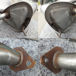 BP5後期 スバル純正 レガシィツーリングワゴン リアマフラー 左右セット MMAG8L MMSG8R