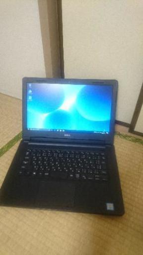 【超美品】 DELL 現行品 ノートパソコン 高性能core i3 SSD240gb DVD 無線LAN Wi-Fi pc  すぐ使える