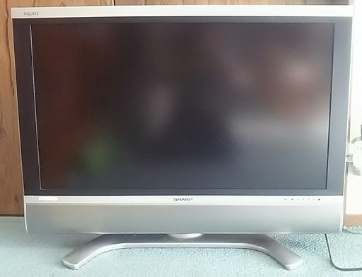 SHARP アクオス液晶テレビ　リモコン付き