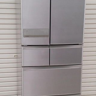 《姫路》三菱ノンフロン6ドア冷凍冷蔵庫 MR-JX48LY-N(2015年製)自動製氷付き475L☆1年前15万で購入品の画像