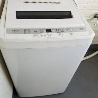 アクア　全自動洗濯機　4.5kg　2013年製