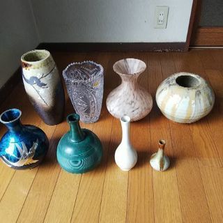 花瓶８種類  中古品
