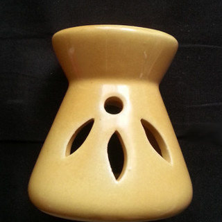 【未使用】陶器製アロマポット 