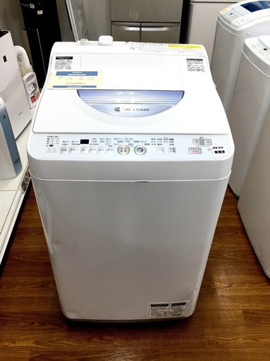 安心の6ヶ月返金保証付き！2012年製のシャ－プの5.5kg洗濯機です！【トレファク藤沢店】